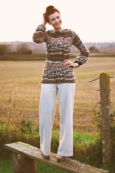 Bobbly Sparkly Knitwear & Flares