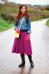 Wedge Wellies and Winter Brights