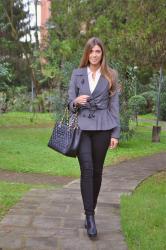 Peplum jacket