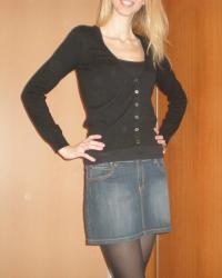 Outfit dňa - Jeans skirt