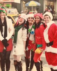 Santas Take Over New York City