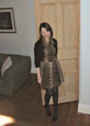 Leopard print dress