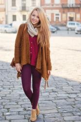 Big brown sweater