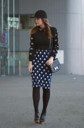 GEOMETRIC SKIRT