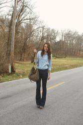 flared jeans 3 ways {3}.