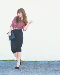 The Black Pencil Skirt