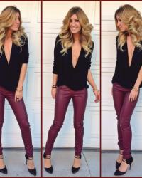 Outfit of the Day: Foxy Oxblood