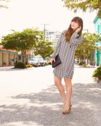 5 Ways To Wear A Black & White Print Dress + Two $50 Gift Cards To Lash Boutique