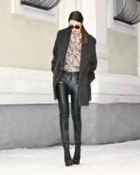 WINTER STREET STYLE: CHEETAH PRINT