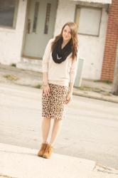 leopard skirt 4 ways {part 2}.