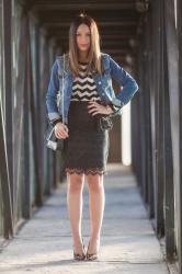 Peplum Skirt