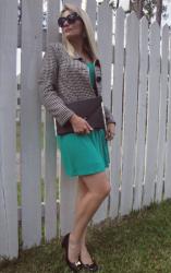 Kelly Green + Houndstooth