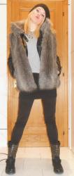 My new fur vest