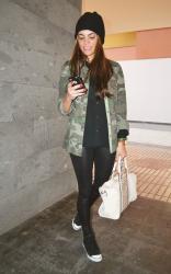 Look 211- Militar Print &Sneakers