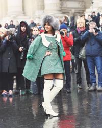 Paris Fashion Week Haute Couture  Street Style 2013