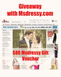 Giveaway on Msdressy.com. Розыгрыш с Msdressy.com.