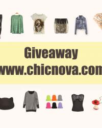 Giveaway with www.chicnova.com. Розыгрыш с www.chicnova.com.