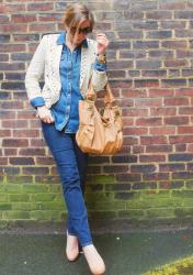 Double Denim and Studs