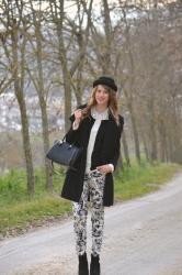 Outfit of the day: Different black and white