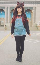 Denim Overalls & Universal Studios