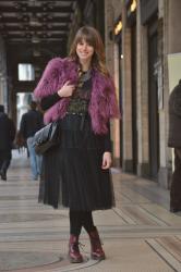 Outfit of the day: Milan Fashion Week / Glamour Rock