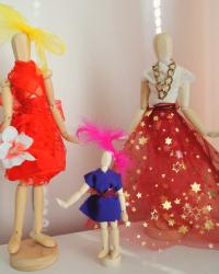 new outfits for my wooden dolls