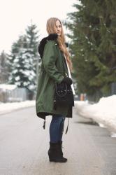 Oversized parka