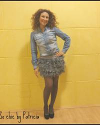 feather skirt: