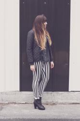 BLACK & WHITE STRIPES