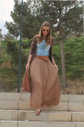 Brown Skirt