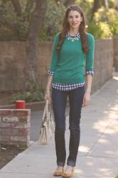 Ways to Wear Gingham: Layered