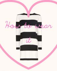 How To Wear It: Stripes.