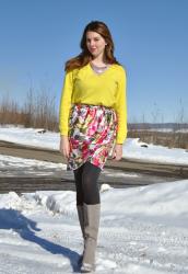 Tulip Skirts in the Snow