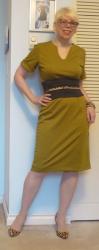 My Forbidden Dress Week - Down a Notch in Chartreuse
