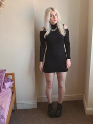 £5 Polo Neck Dress.