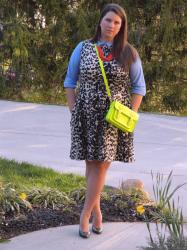 Leopard and Neon And a Giveaway Winner