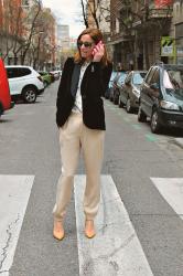 jogging pants para un look de oficina