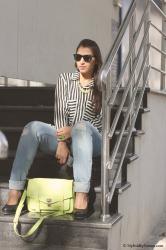 Fashion How to Stripes and Neon 