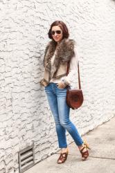 Remix: Cropped Fur Vest