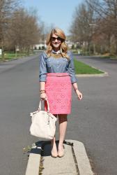 Eyelet & Subtle Dots