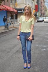 Spring Spring Denim | Polka Dot