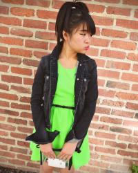 5 Ways To Wear A Neon Green Dress :: FIVE Night Owl