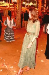 noche de feria, vestido vintage