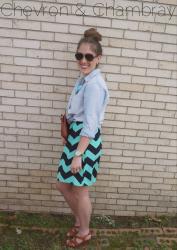 Chevron & Chambray + Shelf Clothing Giveaway!!