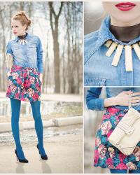 Necklace, skirt, bag. Ожерелье, юбка, сумка