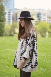 Ethnic poncho