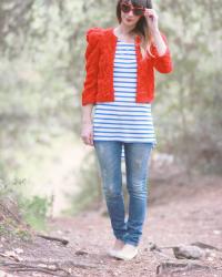 ♥ Stripe & Red