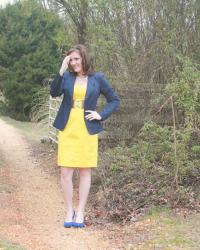 Navy & Yellow