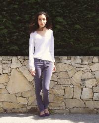 Le pantalon couleur lavande