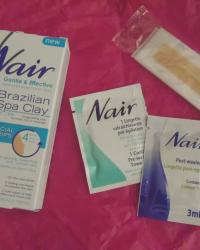 Review:Nair Facial Wax Strips with Brazilian Spa Clay